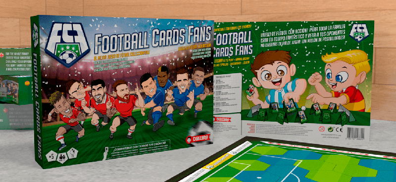 Football Cards Fans - DLazaro Toys - Rofe.com.ar diseño gráfico e ilustración