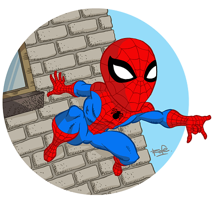 Spiderman_color_circulo